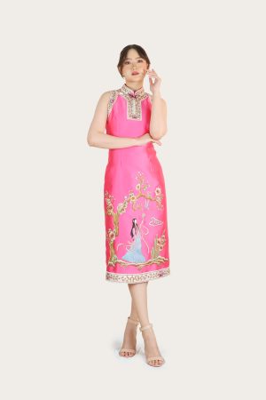 CNY - NUWANG PINK CHEONGSAM