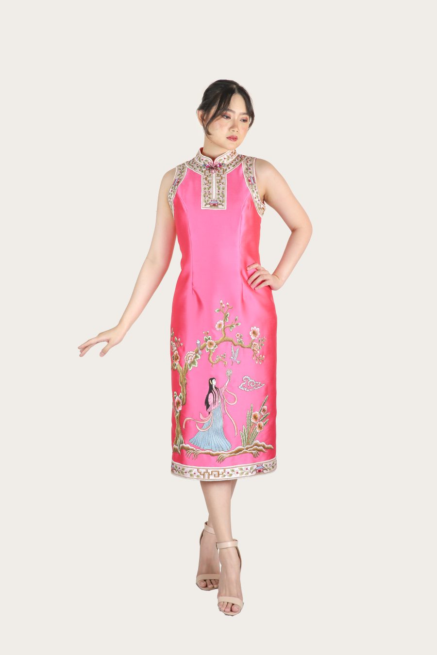 CNY - NUWANG PINK CHEONGSAM - Gambar 5