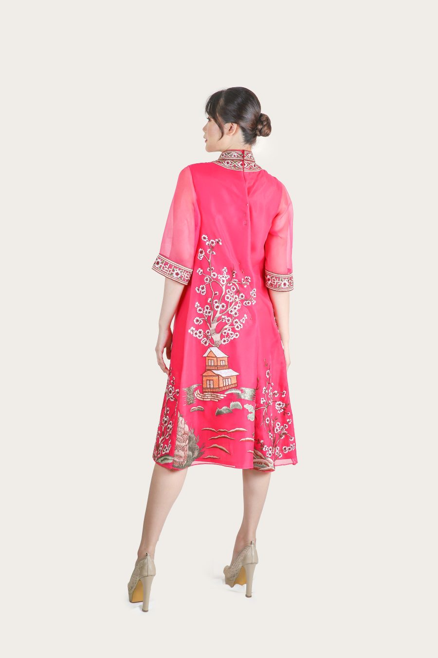 CNY - PUTERI RED DRESS - Gambar 4