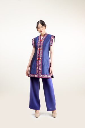 CNY - ONESET BLUE PANTS