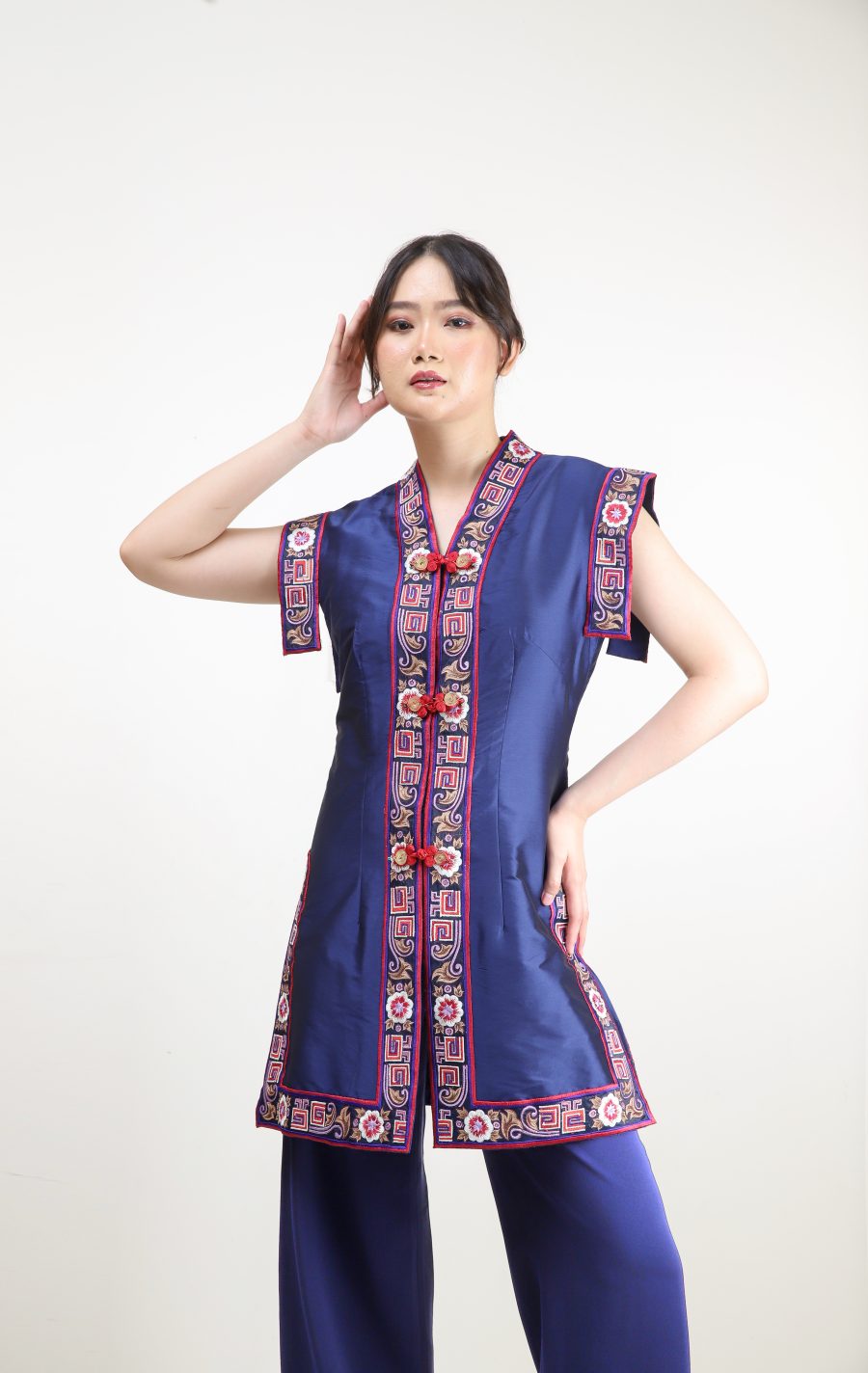 CNY - ONESET BLUE PANTS - Gambar 4